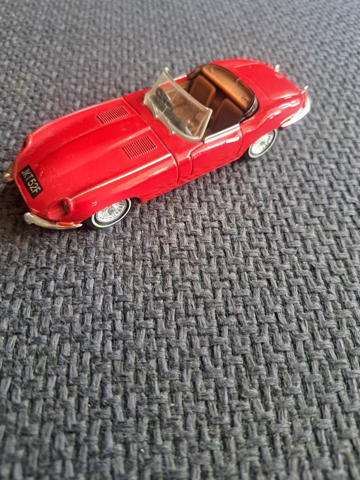 dinky matchbox model jaquar e type, Gebruikt, Auto, Matchbox, Ophalen of Verzenden