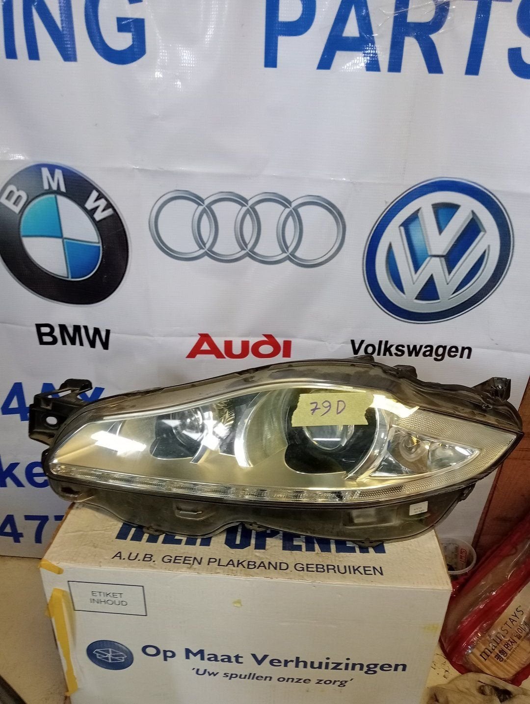 JAGUAR XJ X351 XENON LED KOPLAMP LINKS AW9313W030ED, Auto-onderdelen, Verlichting, Gebruikt, -, -, Ophalen of Verzenden