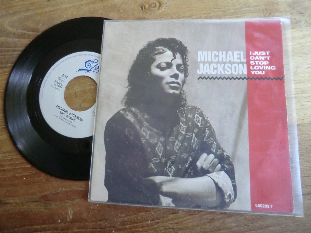 michael jackson     i just can't stop loving you, Gebruikt, Verzenden, 7 inch, Single