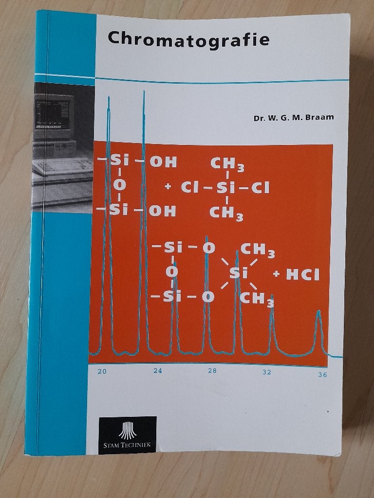 CHROMATOGRAFIE SCHEIDINGSMETHODEN Dr WGM Braam, Ophalen of Verzenden, Gelezen
