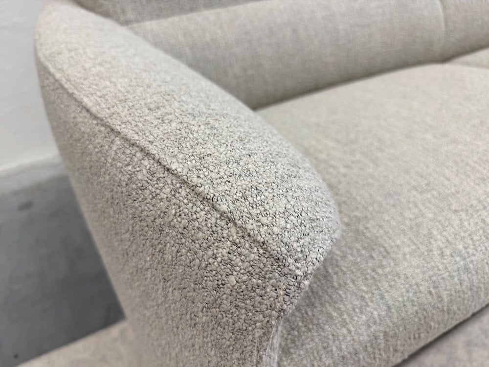 Nieuw Leolux Felizia 2,5 Zits Bank Grijs stof 185, Leolux, Info@leolux.nl, 150 tot 200 cm, 75 tot 100 cm