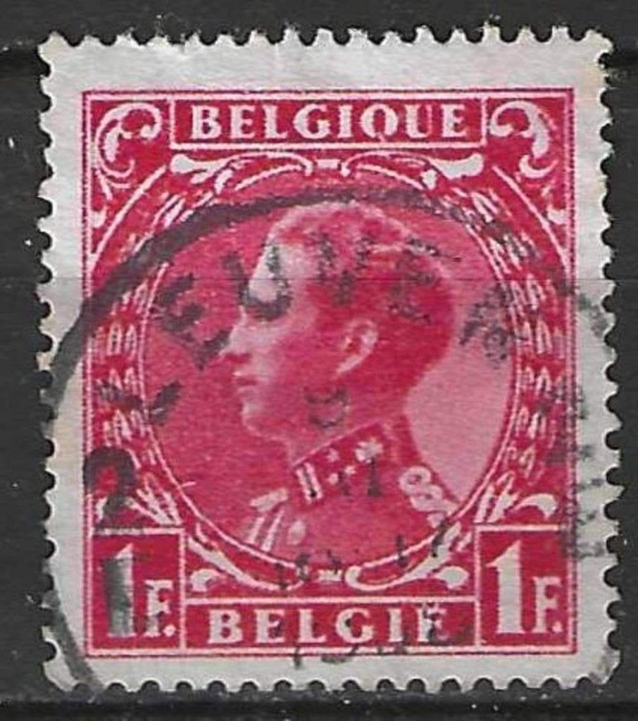 Belgie 1934/1935 - Yvert/OBP 403 - Leopold III 1 F. (ST), Verzenden, Gestempeld, Koninklijk huis
