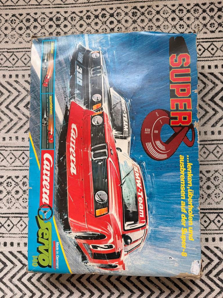 Carrera Servo 140 Racebaan - Super 8, Kinderen en Baby's, Speelgoed | Racebanen, Racebaan, Carrera, Ophalen of Verzenden, Zo goed als nieuw