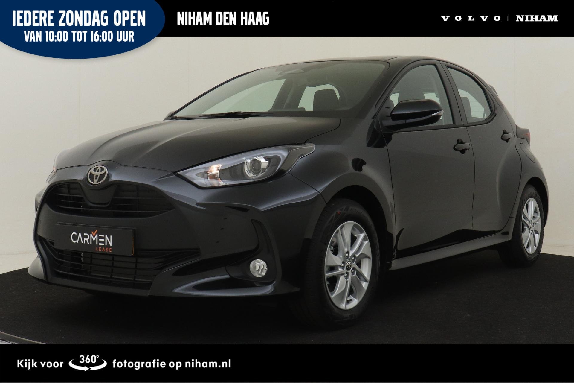 Toyota Yaris 1.5 HYBRID 115 ACTIVE *PRIVATE LEASE V.A. €37, Auto's, 12 maanden, Gebruikt, 450 kg, Zwart