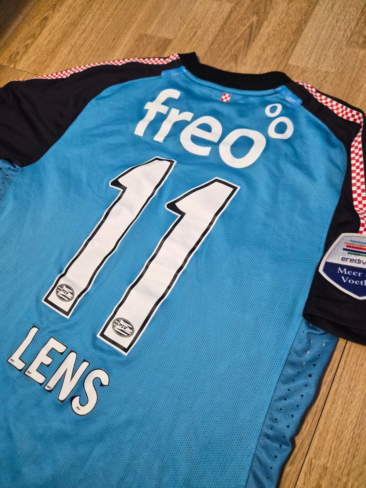 Matchworn shirt Jermain Lens PSV, Maat M, Verzenden, Gebruikt, Shirt