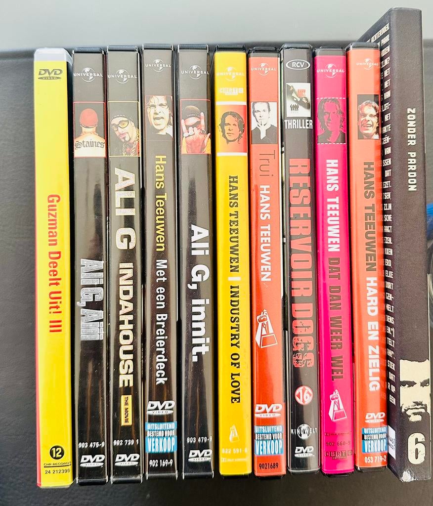 Set Comedy DVD, Alle leeftijden, Ophalen, Zo goed als nieuw, Overige gebieden