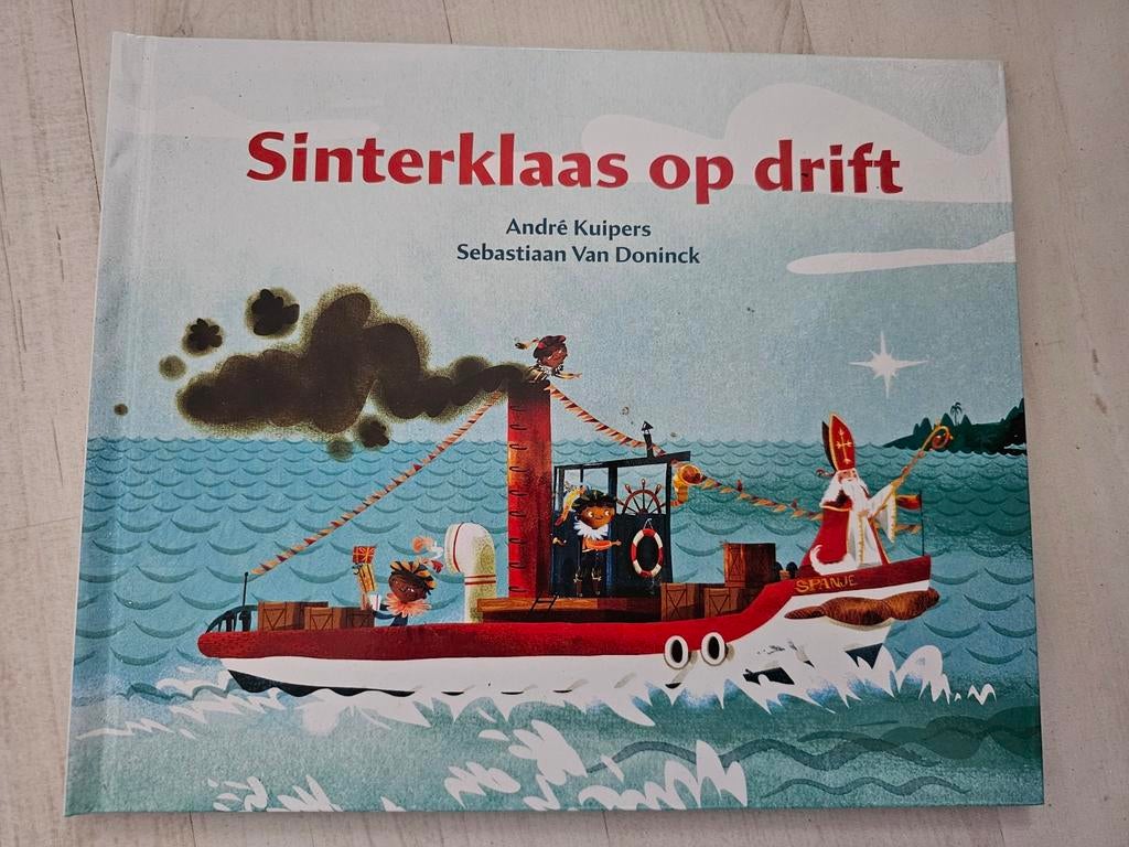 Boek Sinterklaas op Drift - André Kuipers, Boeken, Kinderboeken | Jeugd | onder 10 jaar, Ophalen of Verzenden, Nieuw, Fictie algemeen