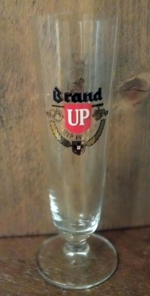 5 Vintage Brand Up Urtype  Glazen 0,2 L., Ophalen of Verzenden, Zo goed als nieuw, Glas of Glazen, Brand