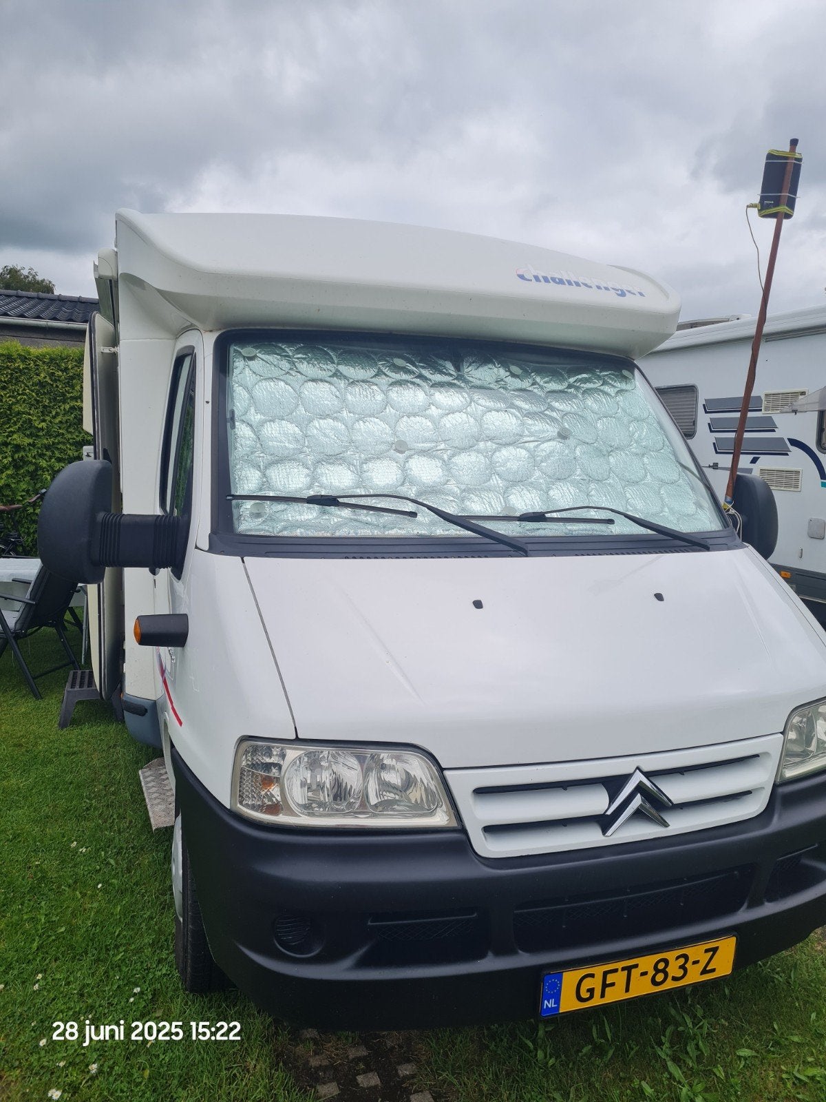 camper Challenger Jumper 311, Chemisch toilet, Koelkast, Ringverwarming, Fiat