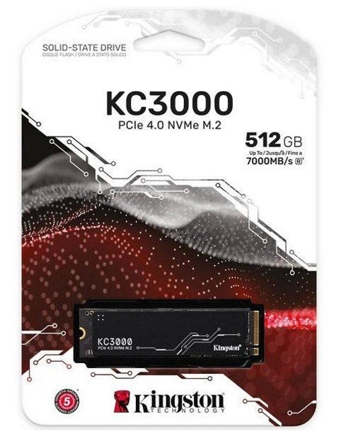 Kingston KC3000 512gb Nvme M.2 SSD (new in seal), Ophalen, Intern, Kingston, SSD