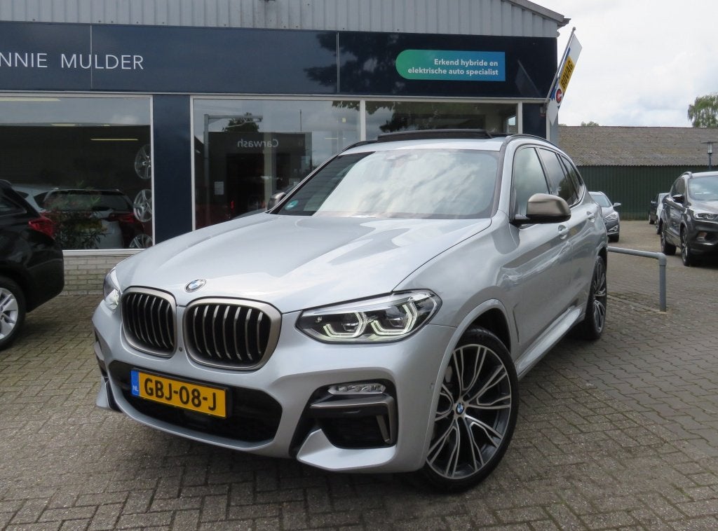 BMW X3 M40i X-DRIVE / SCHUIFDAK / HEAD-UP / LEDER (bj 2019), Gebruikt, Leder, Bedrijf, Vierwielaandrijving