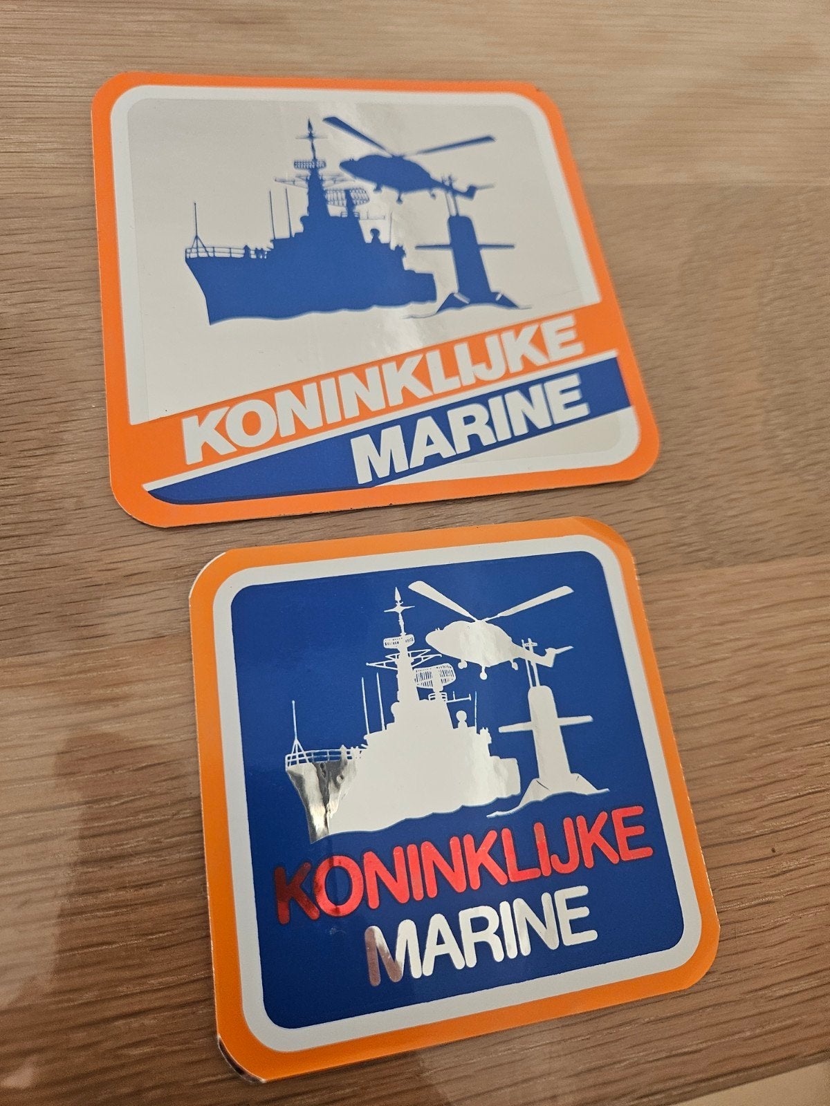 Koninklijke Marine sticker, Ophalen of Verzenden, Zo goed als nieuw