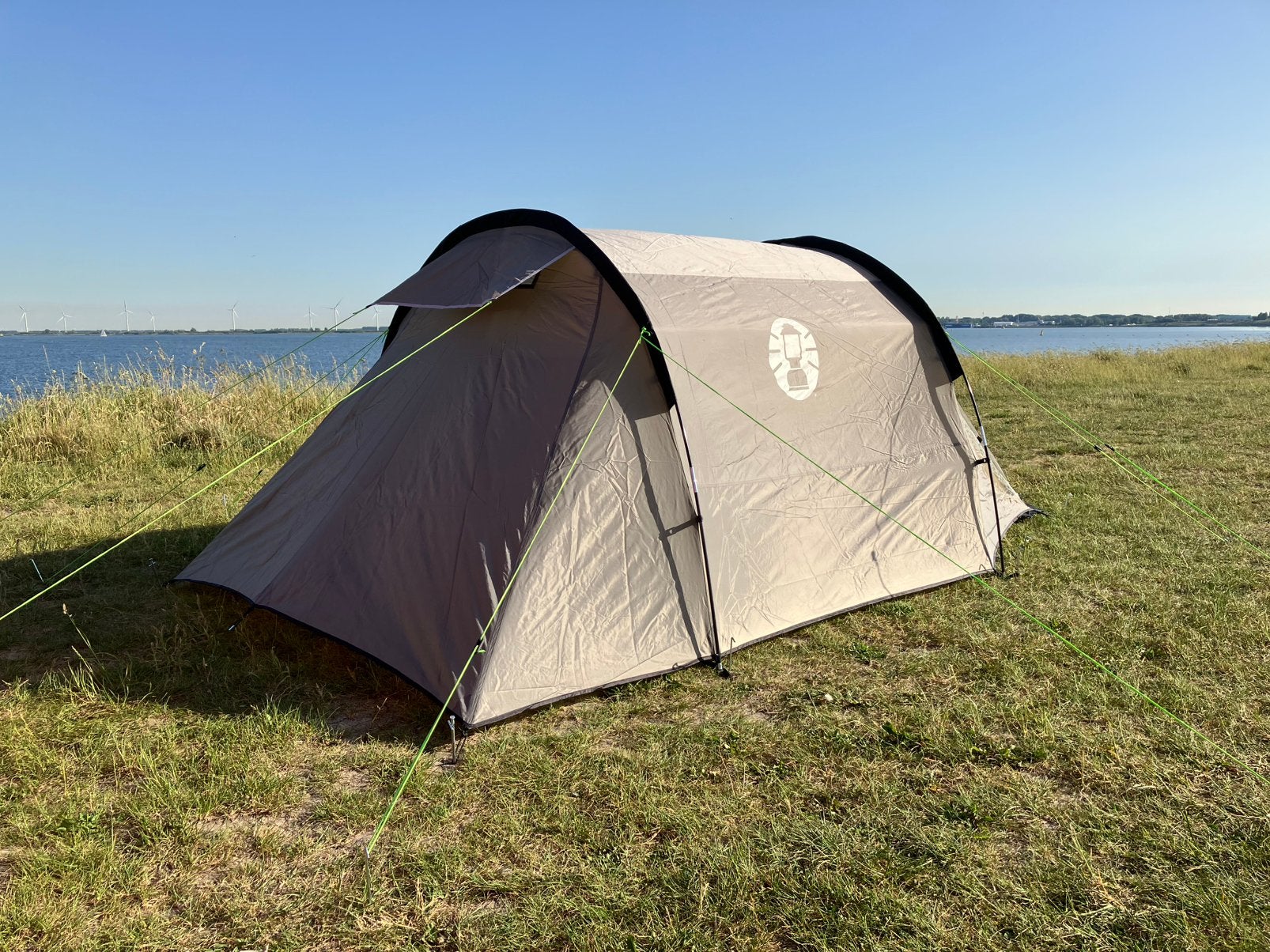 Coleman Coastline 3 persoons tent, Ophalen, Zo goed als nieuw, Tot en met 3