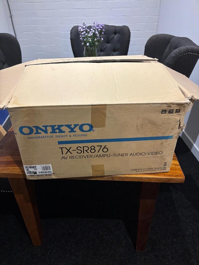 Onkyo TX-SR876 AV Receiver - Origineel in de doos, Ophalen