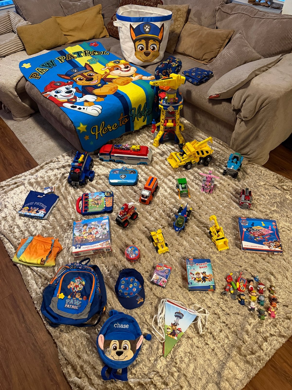 Grote Paw Patrol speelgoedcollectie, Ophalen, Gebruikt