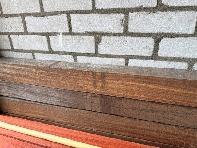 Azobe balken 95x95x3000 mm, Ophalen, 250 cm of meer, Balken, Hardhout