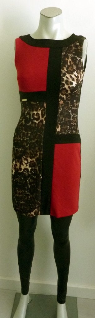 Rinascimento Jurk, Kleding | Dames, Jurken, Zo goed als nieuw, Maat 34 (XS) of kleiner, Meerkleurig, Boven de knie, Ophalen of Verzenden