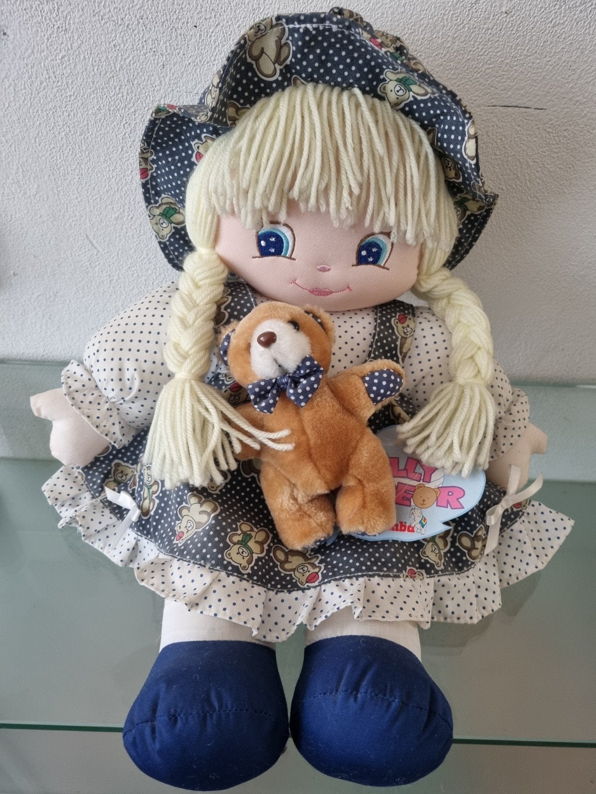 Orig,Simba,LAPPENPOP"DOLLY&BEER",50cm, Kaart/Label,Nieuw!, Ophalen of Verzenden, Nieuw, Overige typen