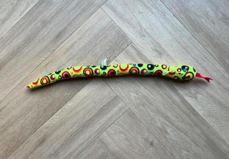 Knuffel slang, 54 cm lang, Ophalen of Verzenden, Gebruikt