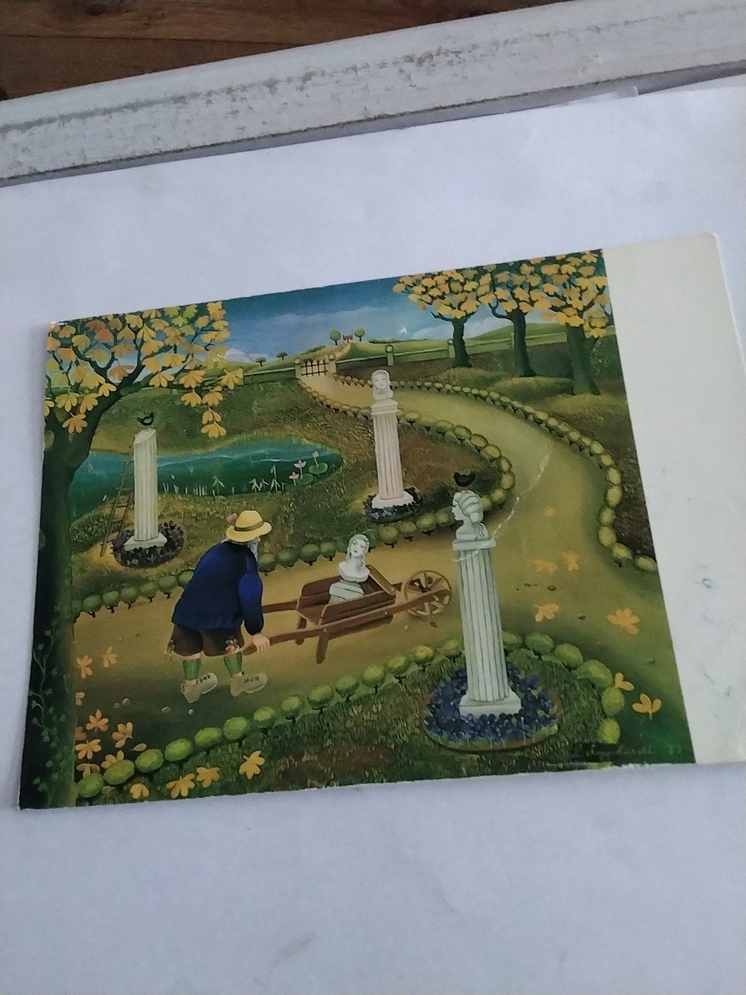 Oude ansichtkaart: LORE KIPPHARDT. SOMER'S ENDE, Ophalen of Verzenden, 1980 tot heden, Gelopen