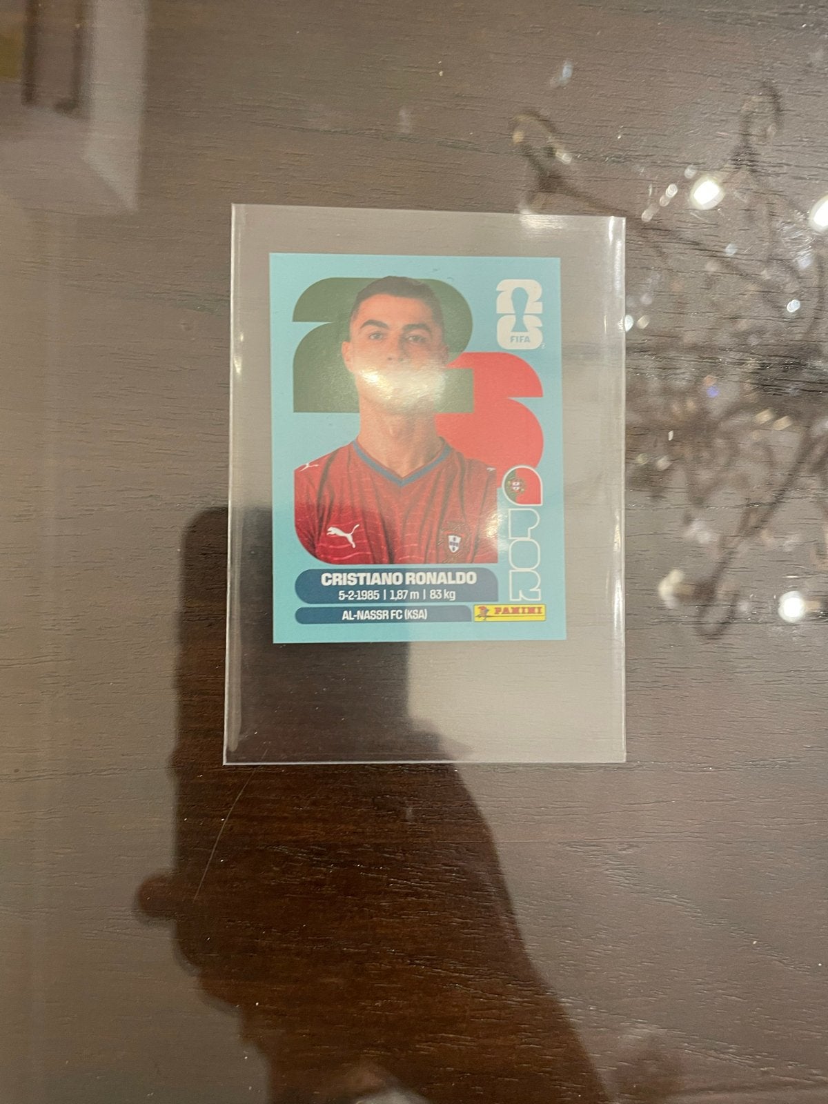 Cristiano Ronaldo Panini FIFA 26 Spelerskaart, Verzamelen, Ophalen of Verzenden, Zo goed als nieuw, Buitenlandse clubs, Spelerskaart