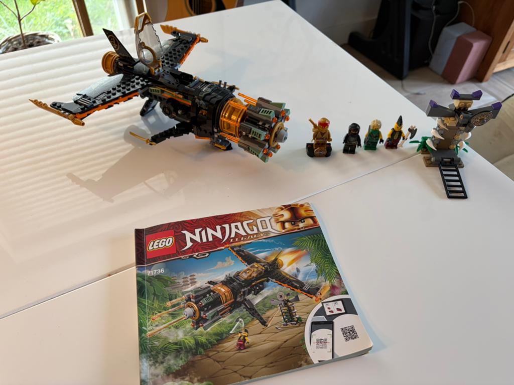 LEGO Ninjago Rotsblok Blaster (71736) - Compleet, Ophalen of Verzenden, Gebruikt