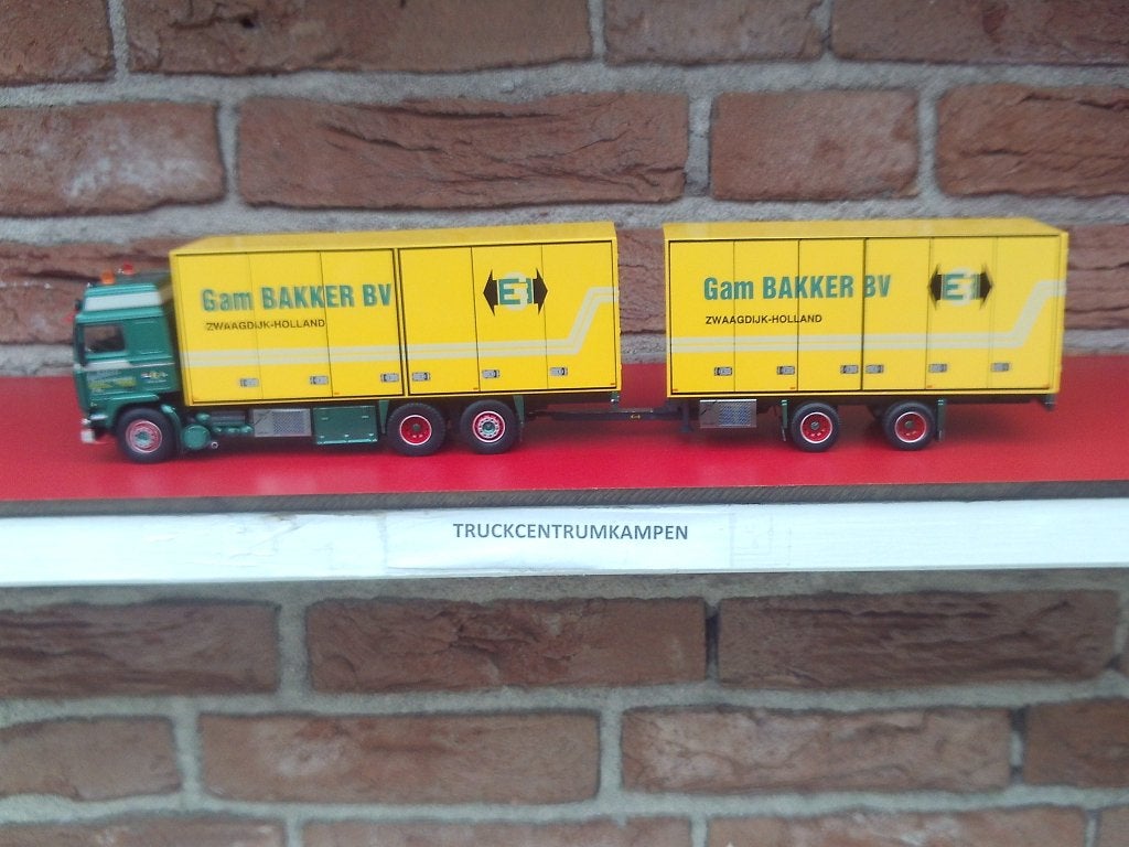 Tekno  Volvo  F16  met  wipkar  van  Gam  Bakker., Ophalen of Verzenden, Nieuw, Bus of Vrachtwagen, Tekno