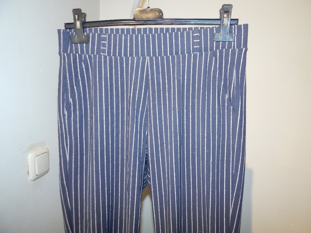 Studio Anneloes travel iets stevige stof broek streepje S/M, Studio Anneloes, Verzenden, Zo goed als nieuw, Maat 36 (S)