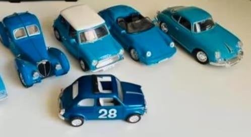 5 verschillende model auto’s schaal 1:24
