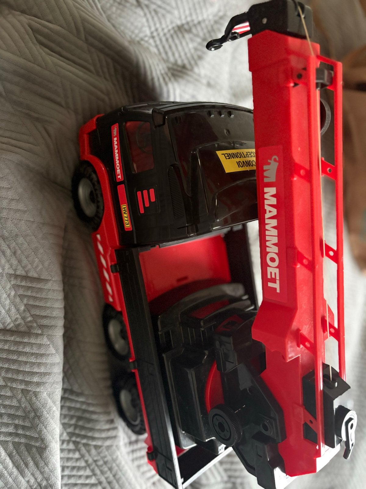 Mammoet Speelgoed Kraanwagen - Zo goed als nieuw, Kinderen en Baby's, Speelgoed | Speelgoedvoertuigen, Gebruikt, Ophalen