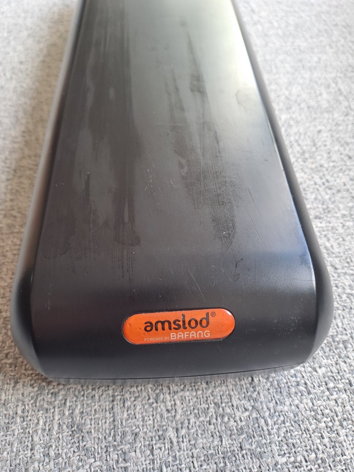 Amslod ION 43-serie E-bike accu 600Wh KAPOT, Fietsen en Brommers, Fietsaccessoires | Fietsaccu's, Gebruikt
