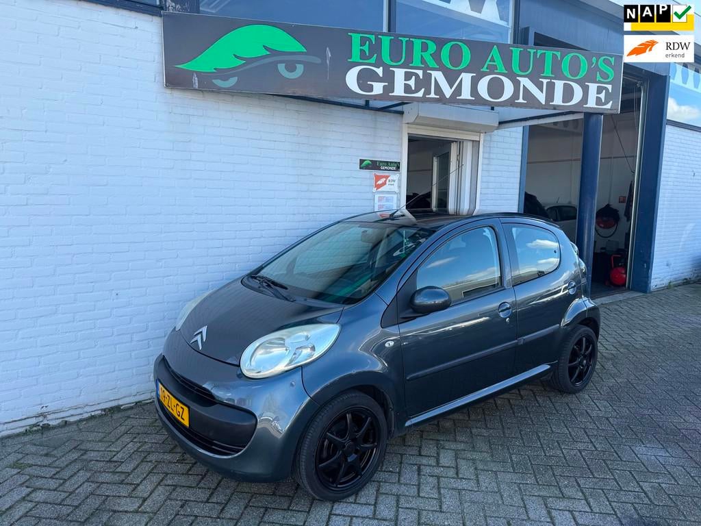 Citroen C1 1.0-12V Ambiance AIRCO AUTOMAAT JAAR APK BIJ LEVE, Gebruikt, 4 stoelen, C1, Origineel Nederlands