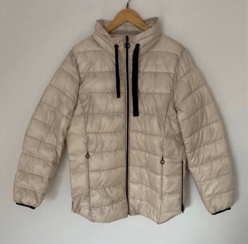Zomer jas dames, beige, maat L, Kleding | Dames, Verzenden, Zo goed als nieuw, Maat 42/44 (L), Beige