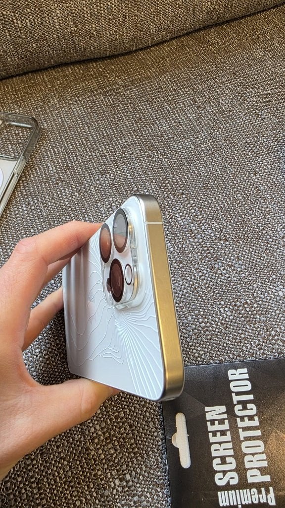 Foto 5 van iPhone 15 Pro Max 256GB White Titanium | Batterij 88%