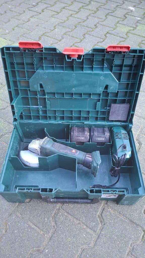Metabo WPB 18 LTX BL 125 Quick Accu slijptol haakse slijper, ., Ophalen of Verzenden, Zo goed als nieuw, .