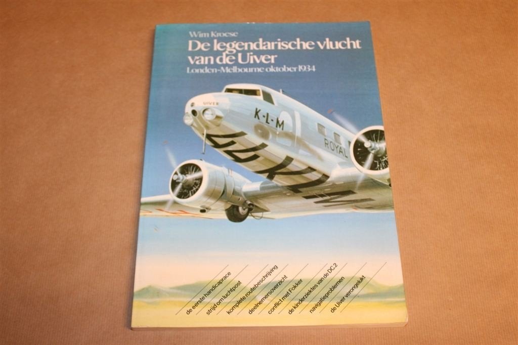 De Legendarische Vlucht van de Uiver — Londen-Melbourne 1934, Verzamelen, Gebruikt, Schaalmodel, -, -