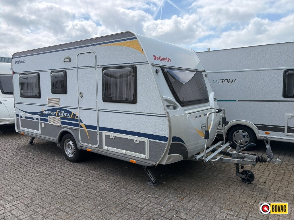 Dethleffs Summer Edition 430 DB Mover/Voortent/Fietsdr., Rondzit, Bedrijf, 750 - 1000 kg, Dethleffs
