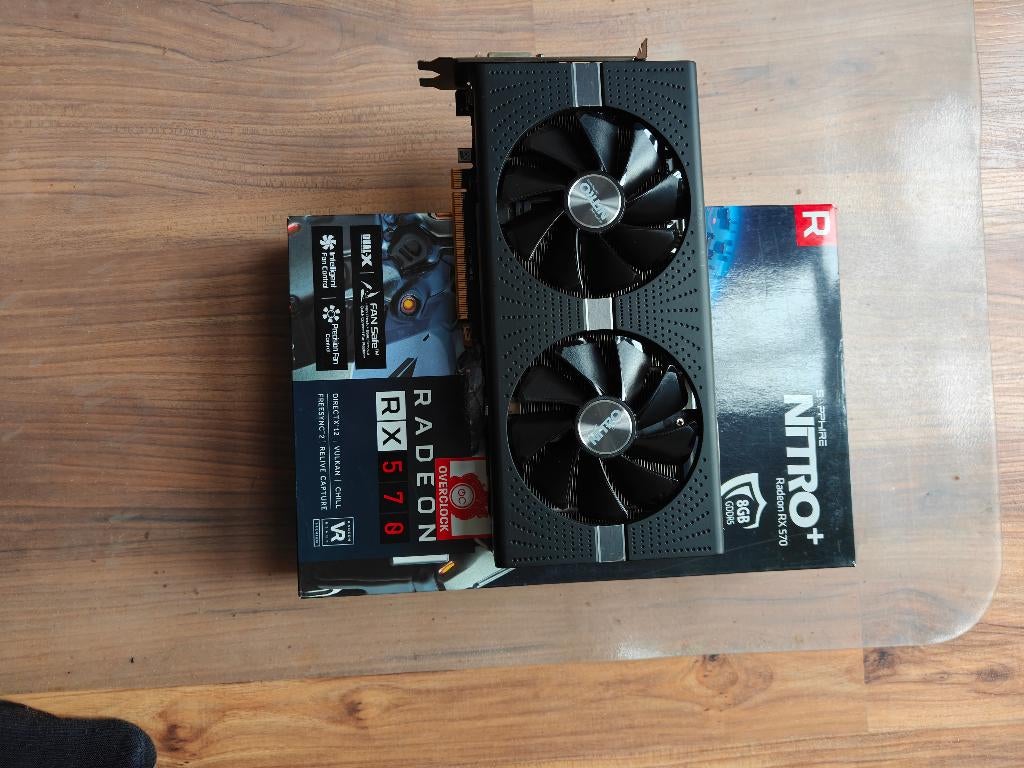AMD Sapphire Nitro RX 570 8GB als nieuwe in doos, Ophalen, PCI-Express 3, AMD, GDDR5