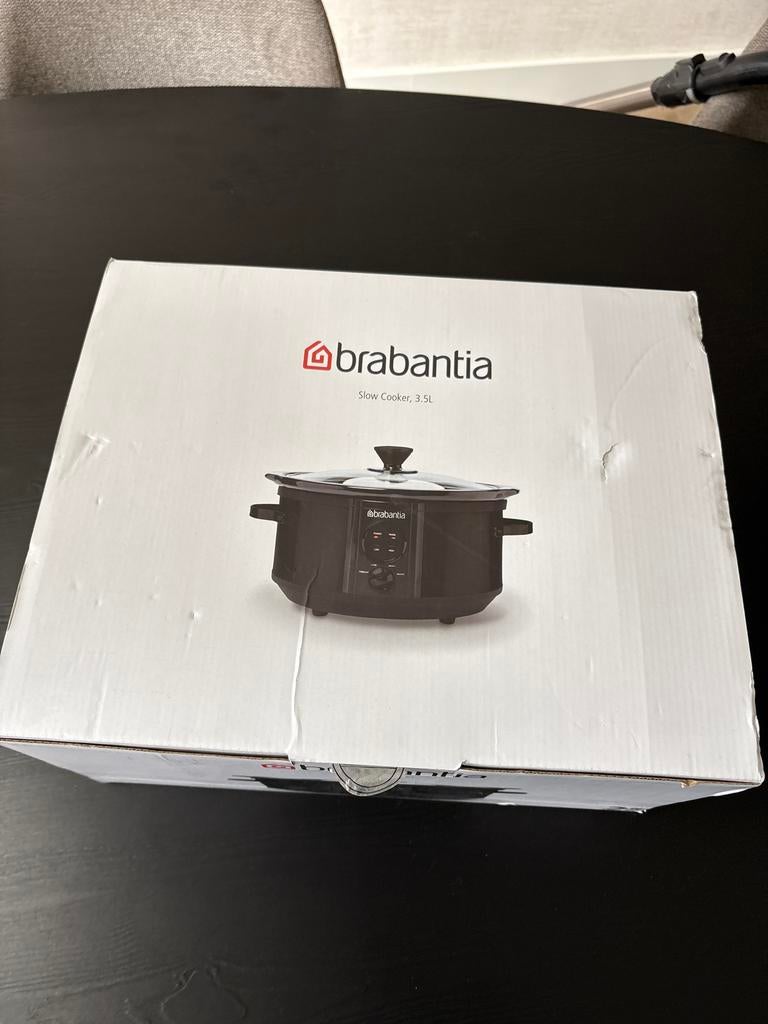 Brabantia Slow Cooker 3,5L - Nieuw in doos, Ophalen of Verzenden, Zo goed als nieuw