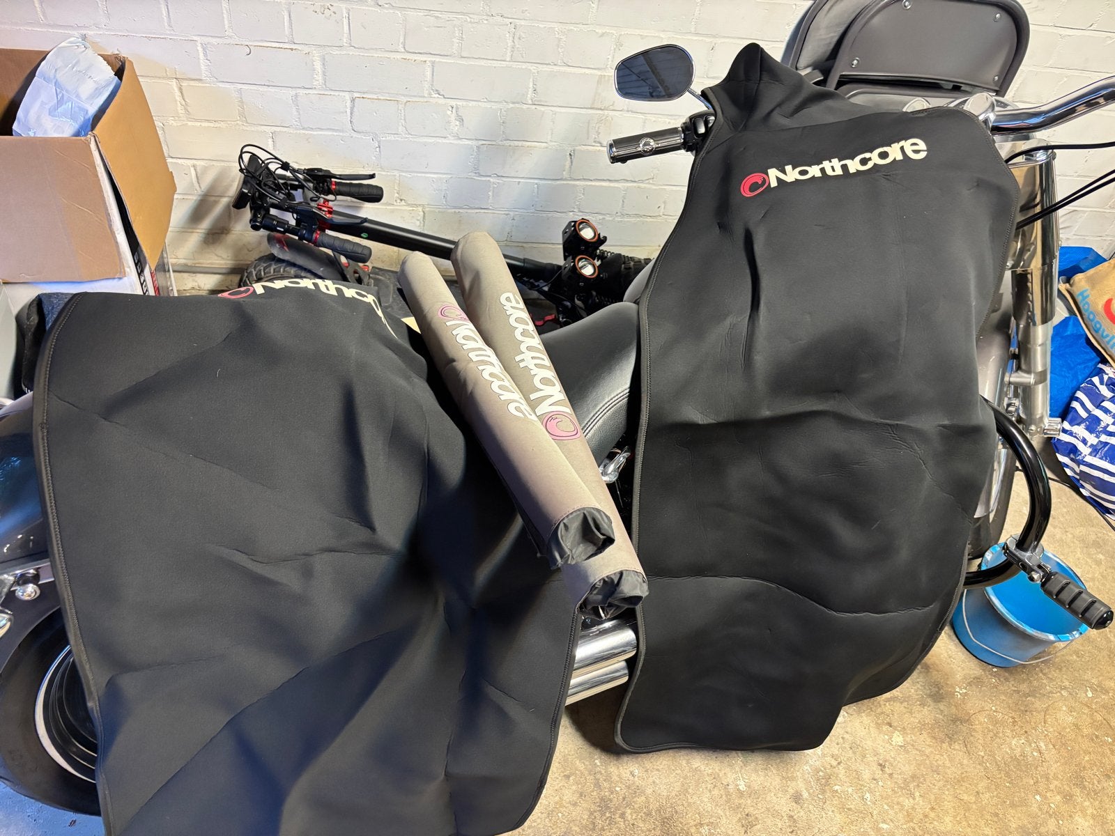Northcore surf seat covers en dakdrager kussens, Ophalen of Verzenden, Gebruikt