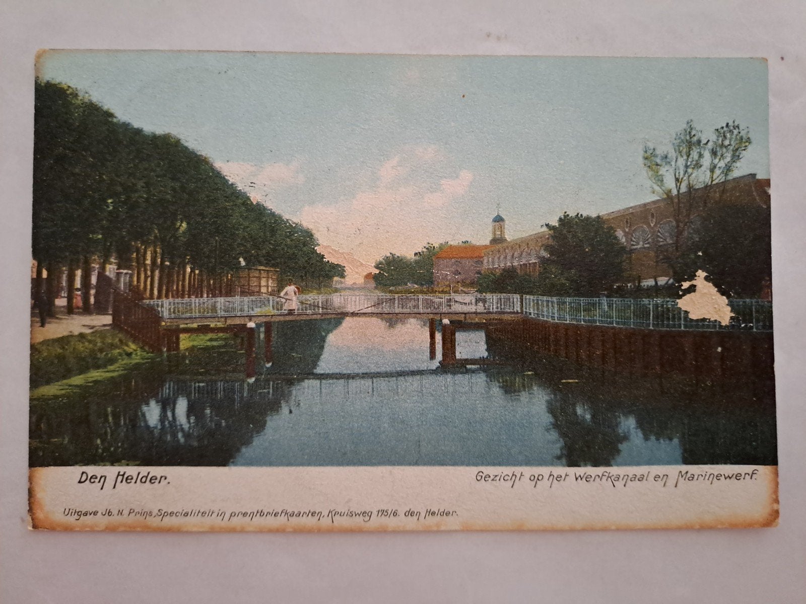 Den Helder, werfkanaal, Ophalen of Verzenden, Voor 1920, Noord-Holland