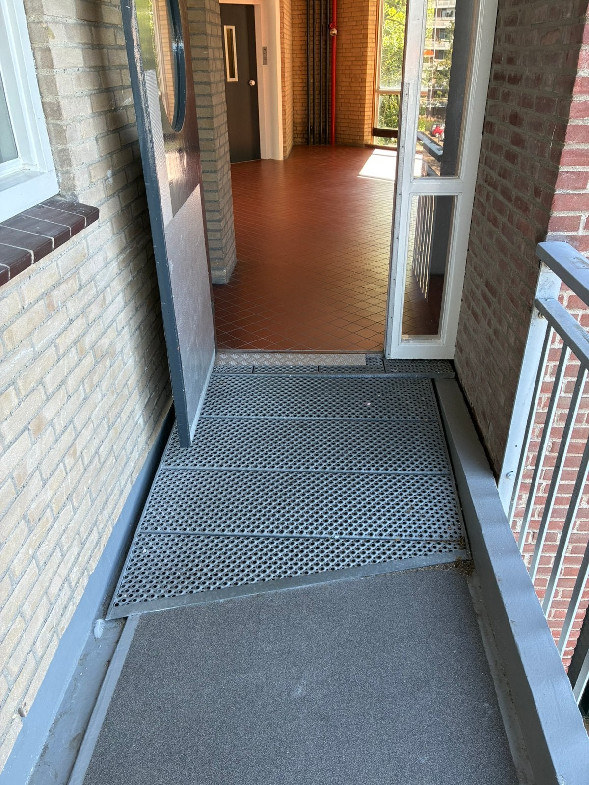Oprijplaat voor afstapje - ijzer, Diversen, Ophalen, Zo goed als nieuw