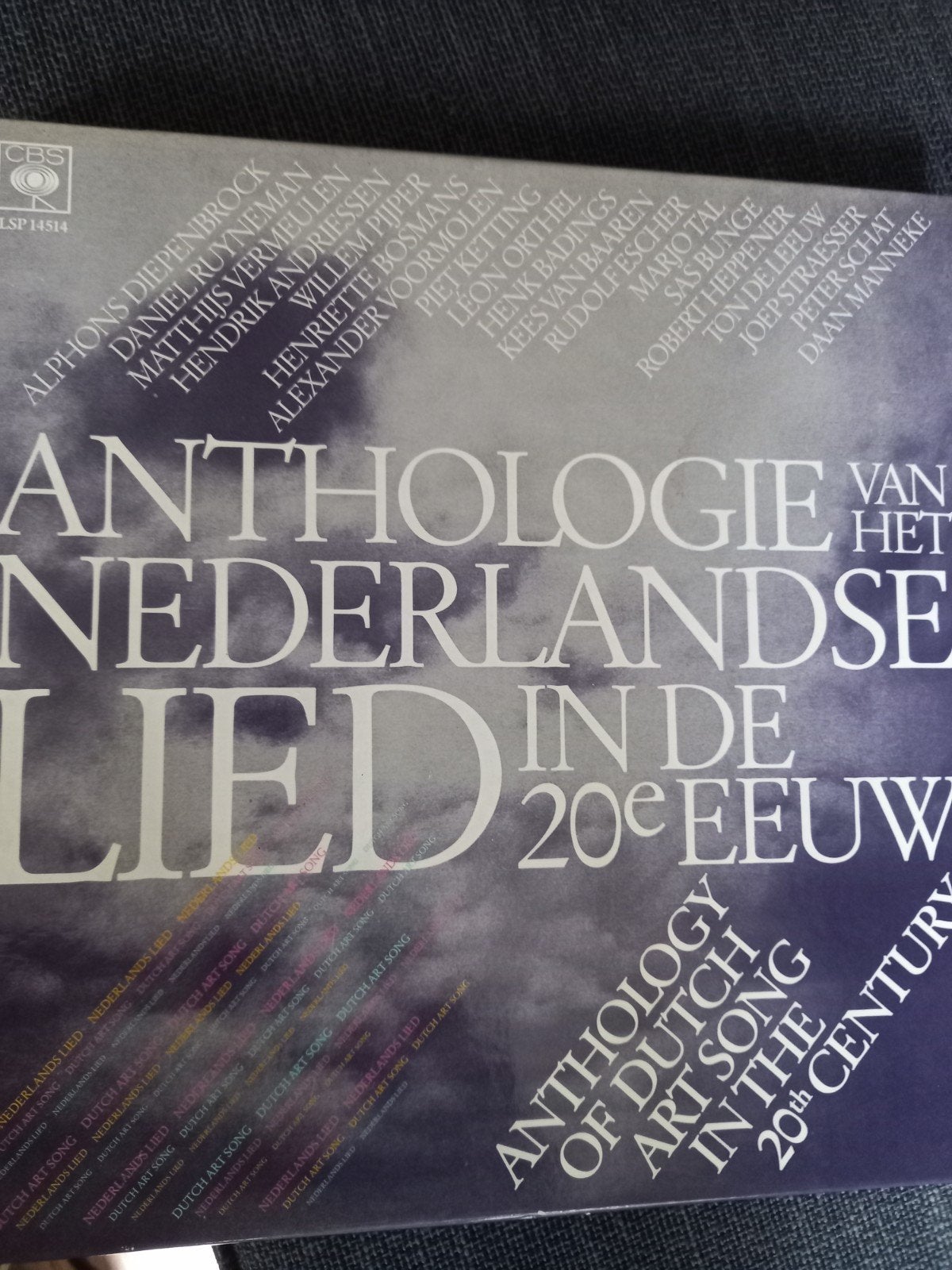 Anthologie van het Nederlandse Lied in de 20e Eeuw LP, LP, Gebruikt, Overige genres, Ophalen of Verzenden