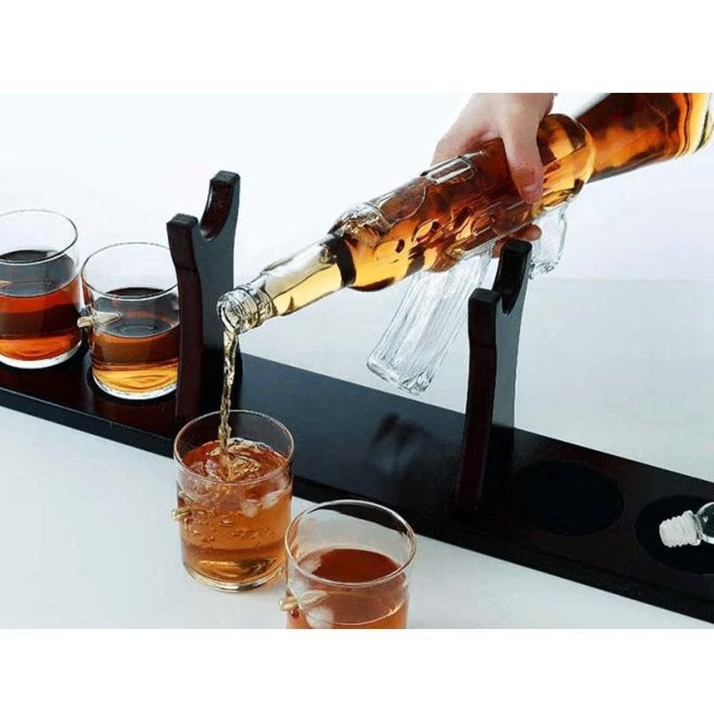 AK 47 karaf - Whiskey karaf - Drank karaf - Mancave, Cave & Garden, Verzenden, Nieuw, Kouwe Hoek 1B, Waddinxveen