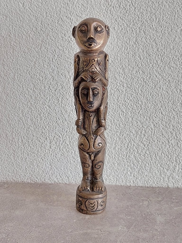 HANDVAT BETELNOOTMENGER INDONESIE, 24 cm, Overige typen, Ophalen of Verzenden, Indonesië