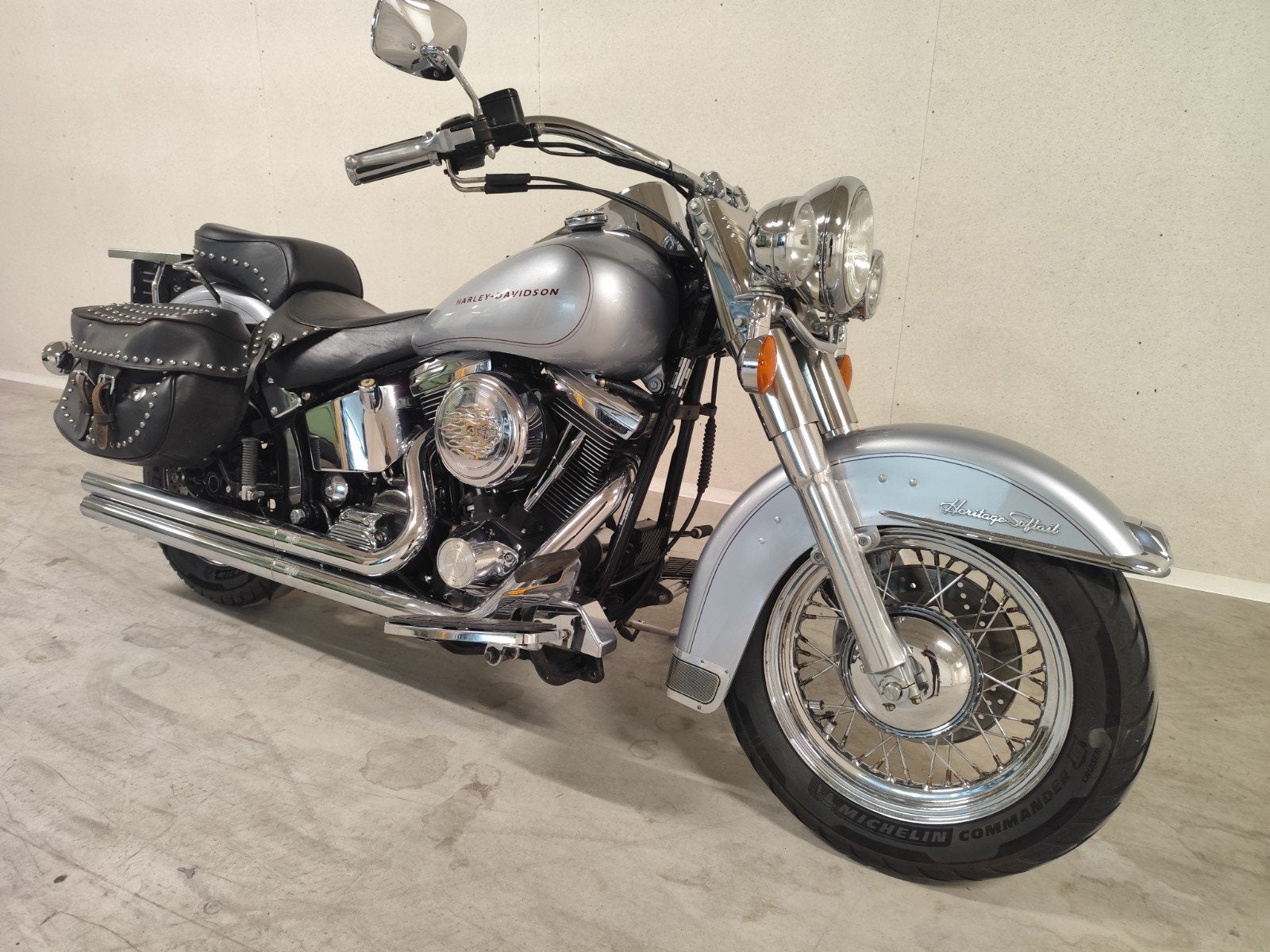 Harley softail heritage, 2 cilinders, 1338 cc, Particulier, Toermotor