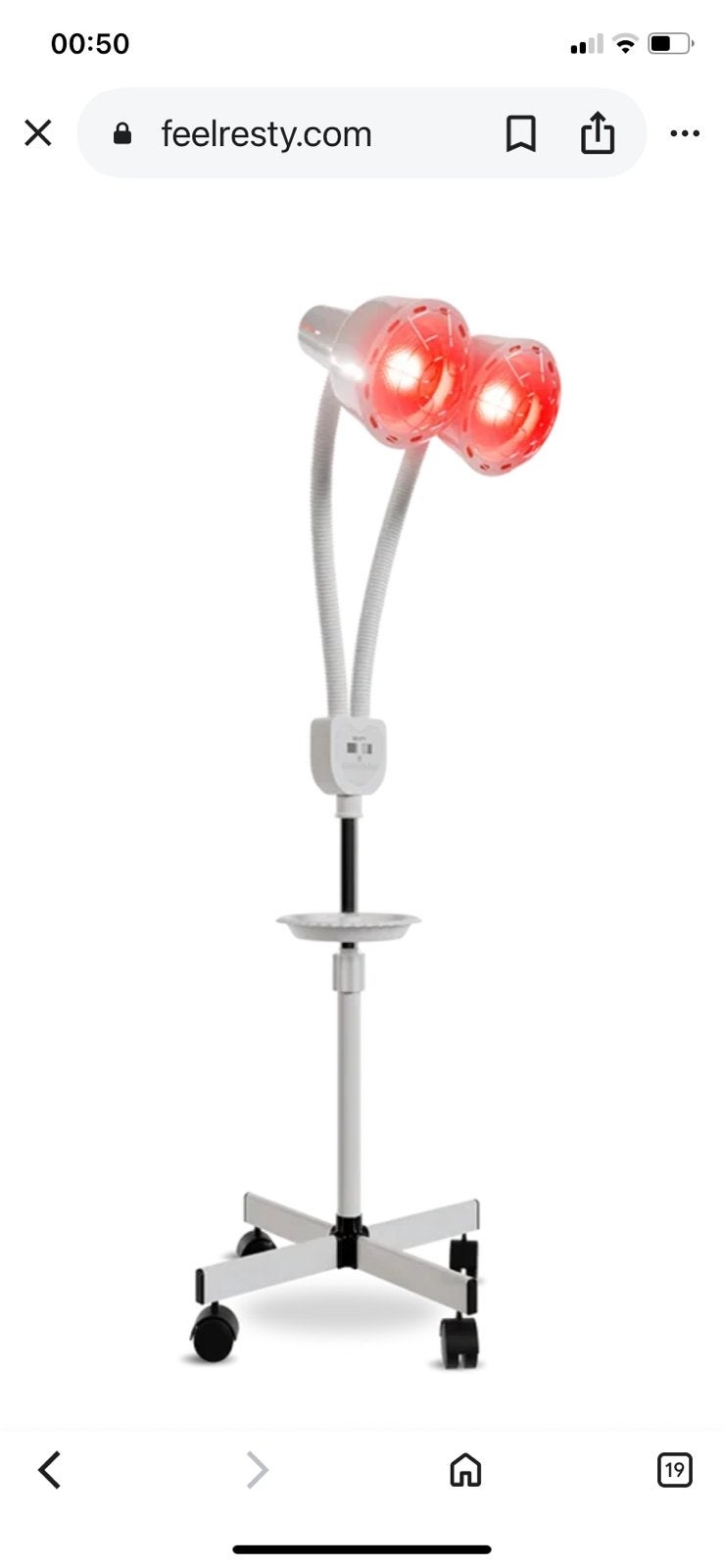 Infraroodlamp -  Infra rood lamp - best getest - aanbieding, Witgoed en Apparatuur, Ophalen, Zo goed als nieuw, Overige typen