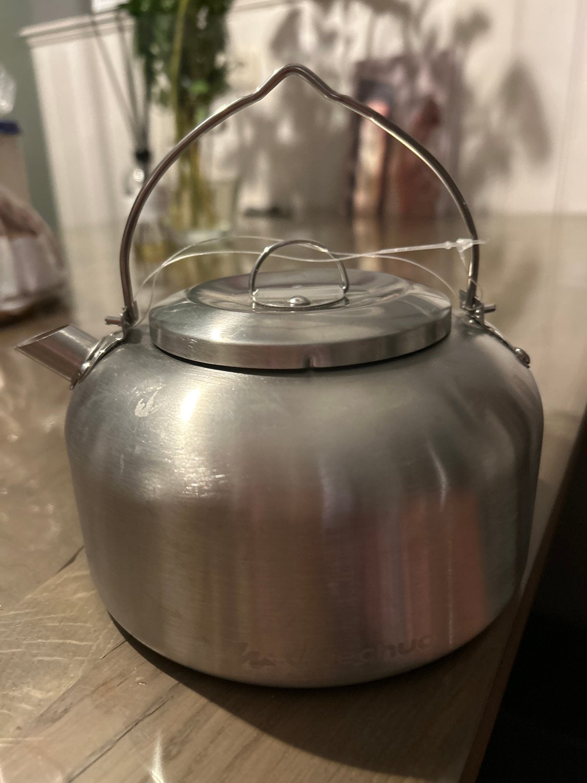 Quechua Camping Waterketel 1L - RVS, Ophalen of Verzenden, Nieuw