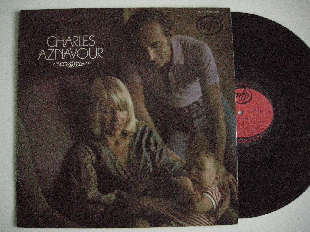 Charles Aznavour - LP vinyl zgan, Ophalen, Zo goed als nieuw, 12 inch