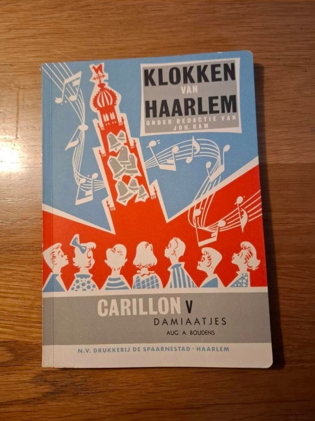 Vintage boek: Klokken van Haarlem - Carillon V: Damiaatjes, Boeken, Ophalen of Verzenden